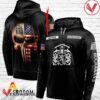 Personalized Black USA Flag Skull Buchanan Whisky Hoodie - Vesles2014S