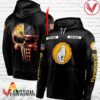 Personalized Black USA Flag Skull Bundaberg Rum Hoodie - Vesles2014S