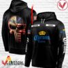 Personalized Black USA Flag Skull Corona Extra Hoodie - Vesles2014S