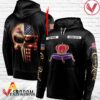 Personalized Black USA Flag Skull Crown Royal Hoodie - Vesles2014S