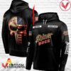 Personalized Black USA Flag Skull Shiner Bock Beer Hoodie - Vesles2014S