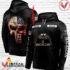 Personalized Black USA Flag Skull The Macallan Hoodie - Vesles2014S