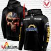 Personalized Black USA Flag Skull Twisted Tea Hoodie - Vesles2014S