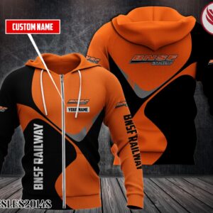Personalized Bnsf Railway Uniform Custom Hoodie - Vesles2014S 1