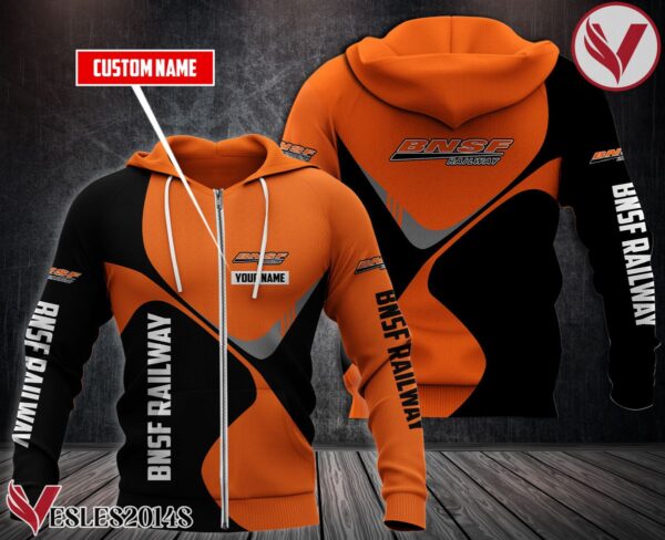 Personalized Bnsf Railway Uniform Custom Hoodie - Vesles2014S 1