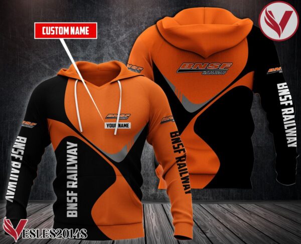 Personalized Bnsf Railway Uniform Custom Hoodie - Vesles2014S