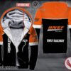 Personalized Bnsf Railway Uniform Fleece Hoodie, Unique Gifts For Employee - Vesles2014S 1