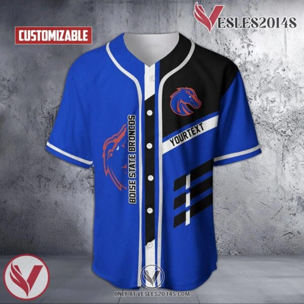 Personalized Boise State Broncos NCAA Baseball Jersey, Unique Gifts For Fans - Vesles2014s