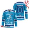 Personalized Born To Drink Bud Light and Play Hockey Jersey - Vesles2014S