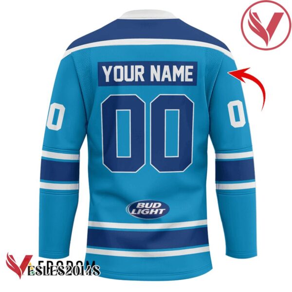Personalized Born To Drink Bud Light and Play Hockey Jersey - Vesles2014S 2