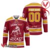 Personalized Born To Drink Budweiser and Play Hockey Jersey - Vesles2014S