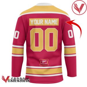 Personalized Born To Drink Miller High Life and Play Hockey Jersey - Vesles2014S 2