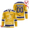 Personalized Born To Drink Twisted Tea and Play Hockey Jersey - Vesles2014S