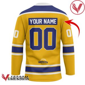 Personalized Born To Drink Twisted Tea and Play Hockey Jersey - Vesles2014S 2
