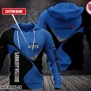 Personalized British Airways Uniform Custom Hoodie - Vesles2014S