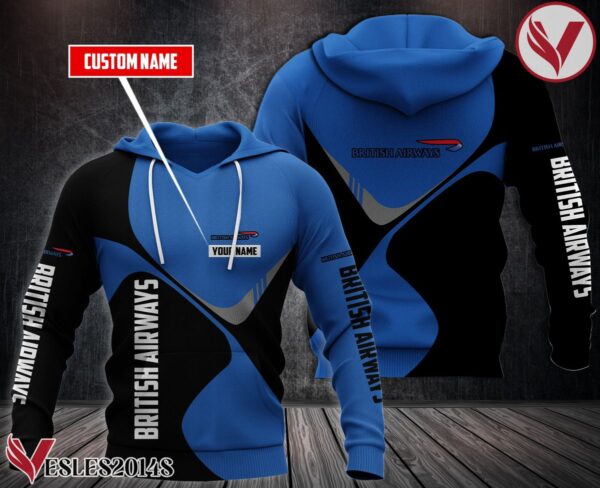 Personalized British Airways Uniform Custom Hoodie - Vesles2014S