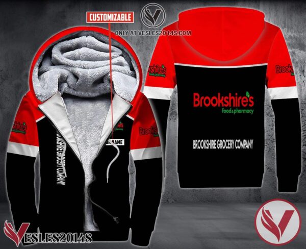 Personalized Brookshire Grocery Company Uniform Fleece Hoodie, Unique Gifts For Employee - Vesles2014S 1