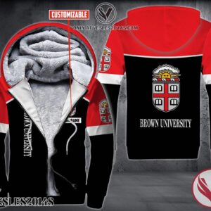 Personalized Brown University Uniform Custom Fleece Hoodie, Unique Gifts For Employee - Vesles2014S 1