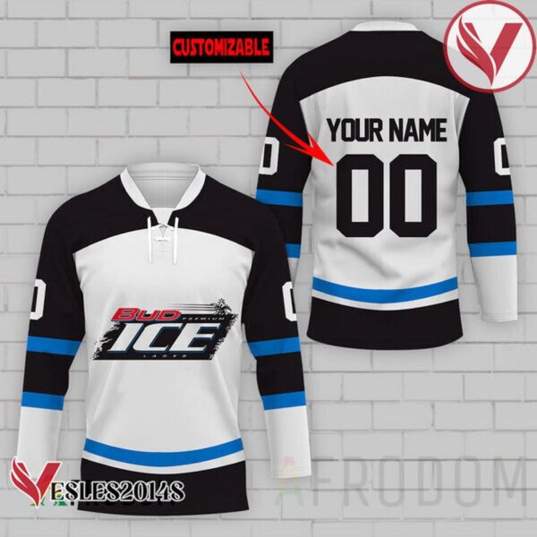 Personalized Bud Ice Hockey Jersey - Vesles2014S