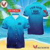 Personalized Bud Light Gradient Hawaiian Shirt, Best Summer Gifts For Fans - Vesles2014S