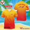 Personalized Budweiser Beer Gradient Hawaiian Shirt, Best Summer Gifts For Fans - Vesles2014S