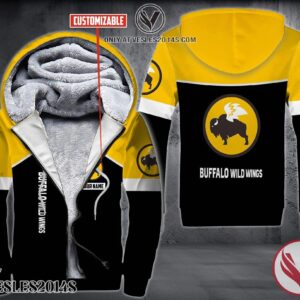 Personalized Buffalo Wild Wings Uniform Fleece Hoodie, Unique Gifts For Employee - Vesles2014S 1