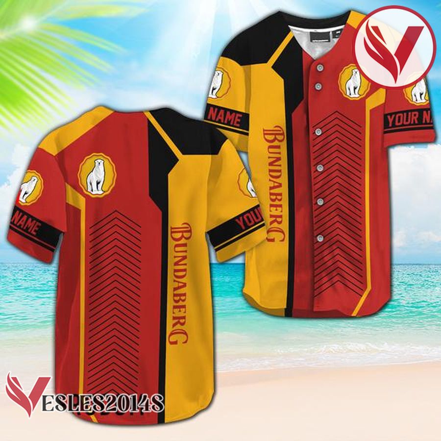 Personalized Bundaberg Rum Baseball Jersey, Perfect Gifts For Fans - Vesles2014S