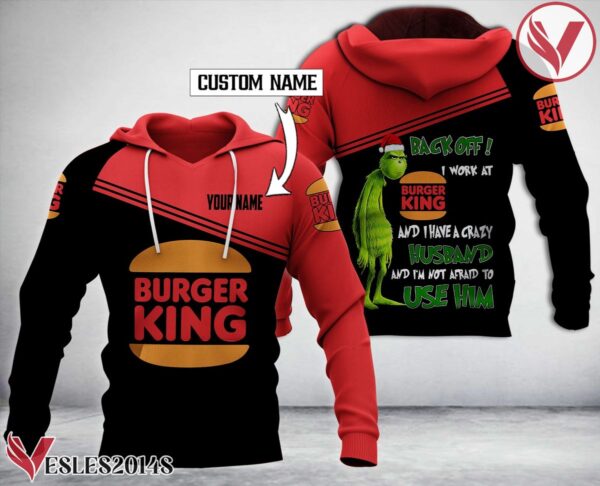 Personalized Burger King Uniform Custom Hoodie - Vesles2014S