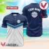 Personalized Busch Light Blue And White Baseball Jersey, Perfect Gifts For Fans - Vesles2014S