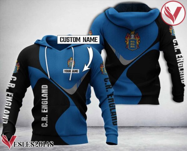 Personalized C.r. England Uniform Custom Hoodie - Vesles2014S