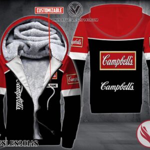 Personalized Campbell’S Uniform Fleece Hoodie, Unique Gifts For Employee - Vesles2014S 1