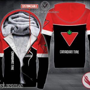 Personalized Canadian Tire Uniform Fleece Hoodie, Unique Gifts For Employee - Vesles2014S 1