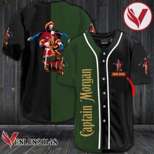 Personalized Captain Morgan Baseball Jersey, Perfect Gifts For Fans - Vesles2014S 2