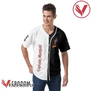 Personalized Captain Morgan Baseball Jersey, Perfect Gifts For Fans - Vesles2014S 8