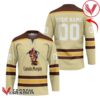 Personalized Captain Morgan Beige Hockey Jersey - Vesles2014S