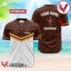 Personalized Captain Morgan Brown And White Baseball Jersey, Perfect Gifts For Fans - Vesles2014S