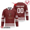 Personalized Captain Morgan Brown Retro Hockey Jersey - Vesles2014S