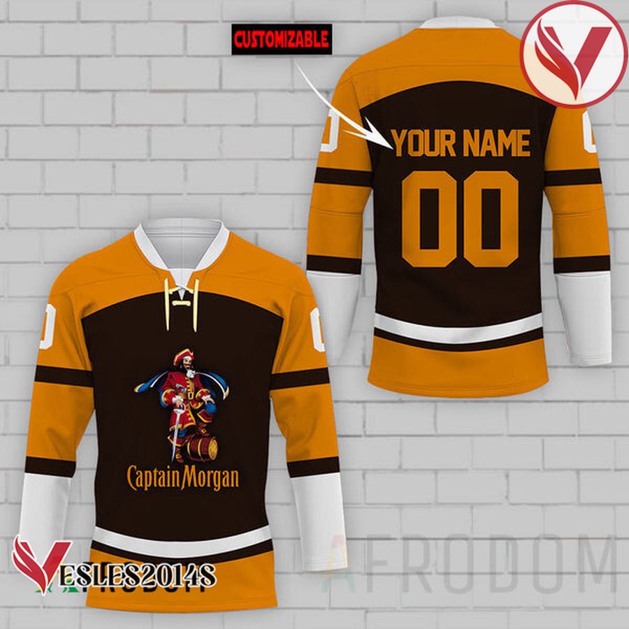 Personalized Captain Morgan Hockey Jersey - Vesles2014S
