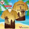 Personalized Captain Morgan Palm Tree Surfboard Hawaiian Shirt, Best Summer Gifts For Fans - Vesles2014S