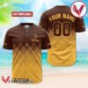 Personalized Captain Morgan Yellow And Brown Halftone Baseball Jersey, Perfect Gifts For Fans - Vesles2014S