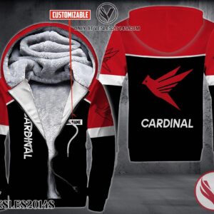 Personalized Cardinal Logistics Management Corporation Uniform Fleece Hoodie, Unique Gifts For Employee - Vesles2014S 1