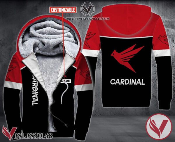 Personalized Cardinal Logistics Management Corporation Uniform Fleece Hoodie, Unique Gifts For Employee - Vesles2014S 1