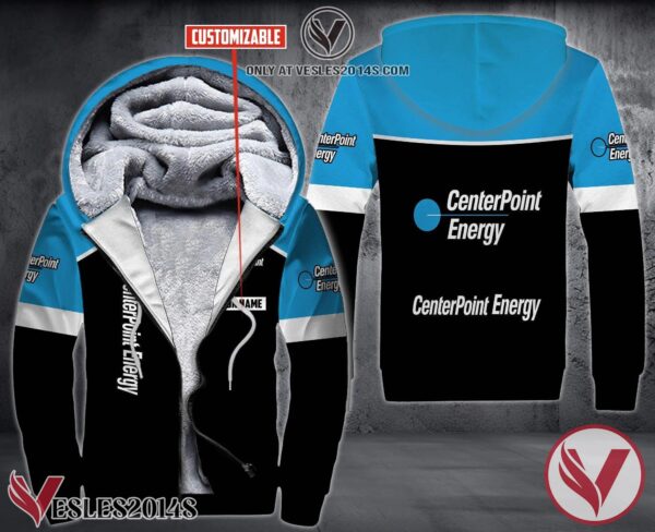 Personalized Centerpoint Energy Uniform Fleece Hoodie, Unique Gifts For Employee - Vesles2014S 1