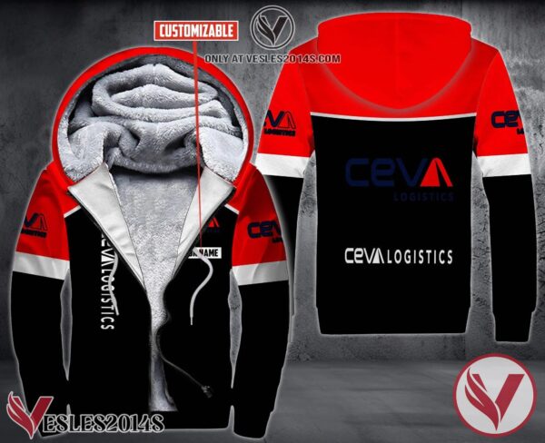 Personalized Ceva Logistics Uniform Fleece Hoodie, Unique Gifts For Employee - Vesles2014S 1