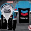 Personalized Chevron Uniform Fleece Hoodie, Unique Gifts For Employee - Vesles2014S 1