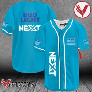 Personalized Chic Minimalism Bud Light Next Baseball Jersey, Perfect Gifts For Fans - Vesles2014S 2