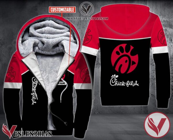 Personalized Chick-Fil-A Uniform Fleece Hoodie, Unique Gifts For Employee - Vesles2014S 1