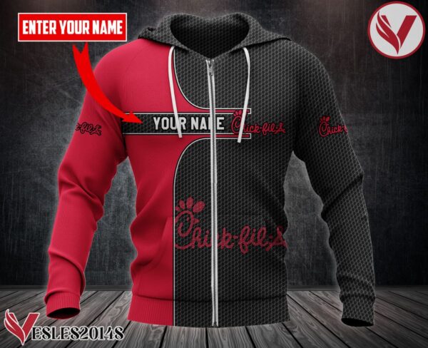 Personalized Chick-fil-a Uniform Custom Hoodie Style 3 - Vesles2014S 1