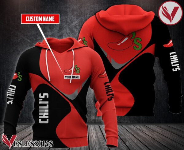 Personalized Chili's Uniform Custom Hoodie Style 2 - Vesles2014S