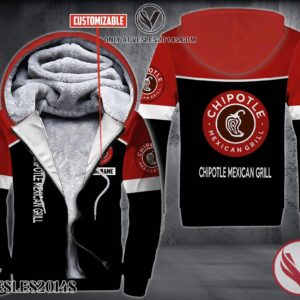 Personalized Chipotle Mexican Grill Uniform Fleece Hoodie, Unique Gifts For Employee - Vesles2014S 1